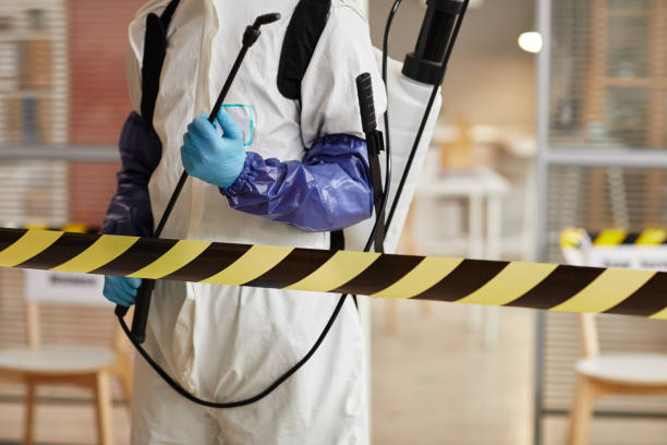 Professional Biohazard technician working in Dupo, IL